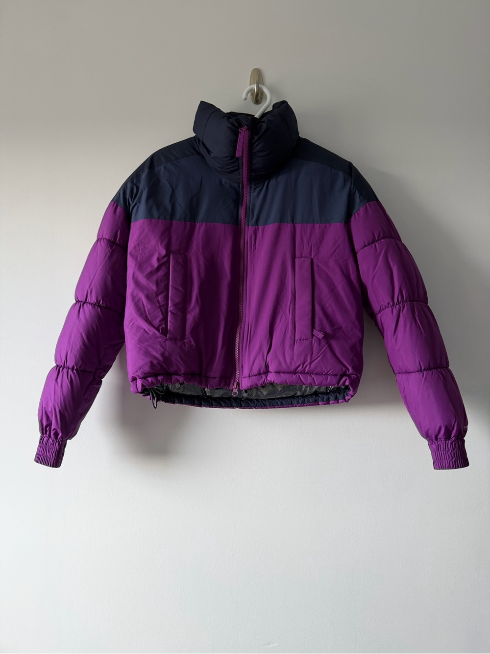 Columbia cropped puffer jacket
